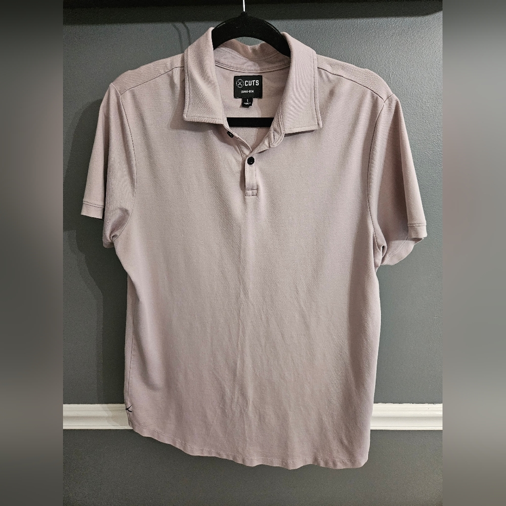 Cuts Clothing COZ Polo- Concrete